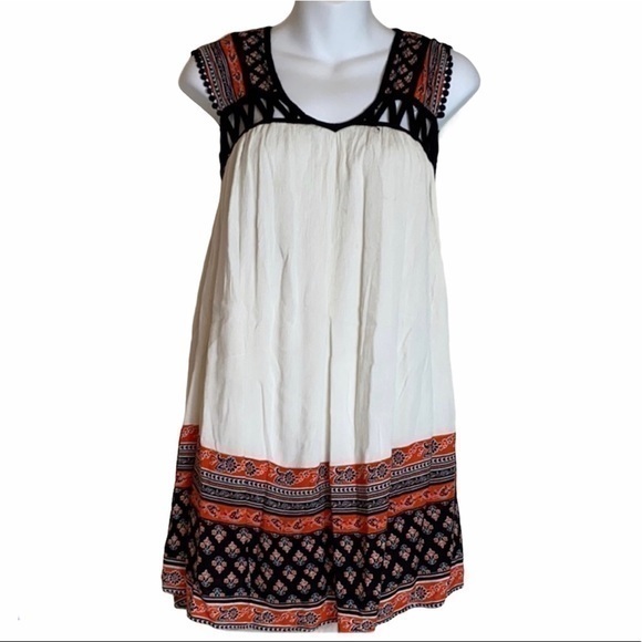 LuLu’s Babydoll BoHo Dress/Tunic - Picture 1 of 8